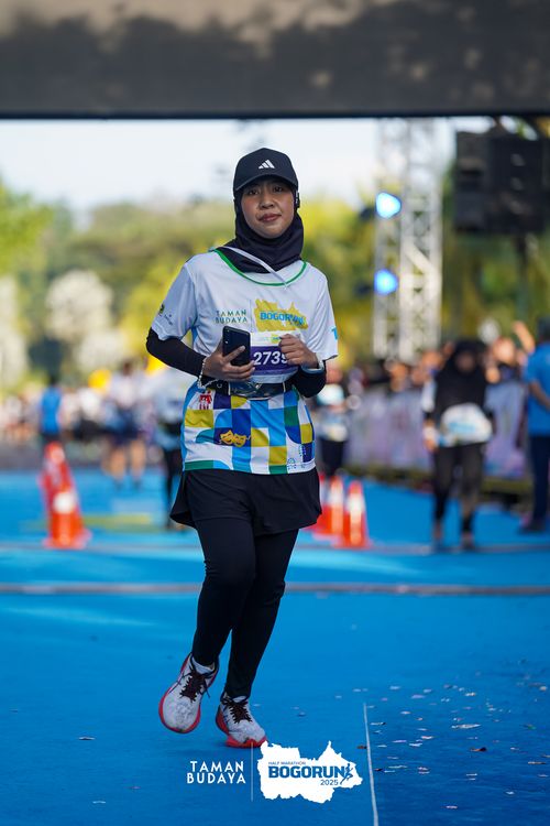 Race photo from Taman Budaya x BOGORUN 2025