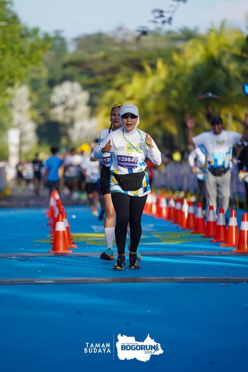 Race photo from Taman Budaya x BOGORUN 2025