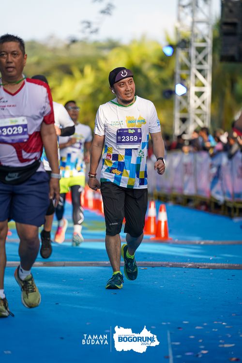 Race photo from Taman Budaya x BOGORUN 2025