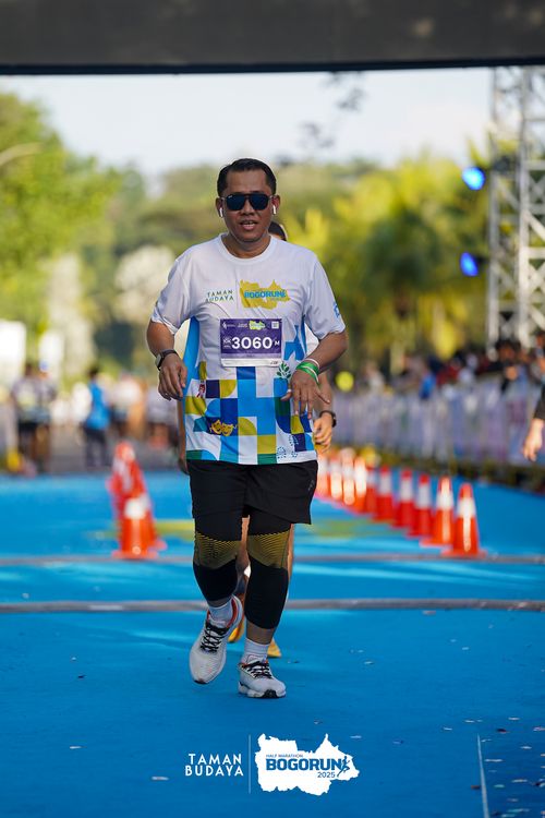 Race photo from Taman Budaya x BOGORUN 2025