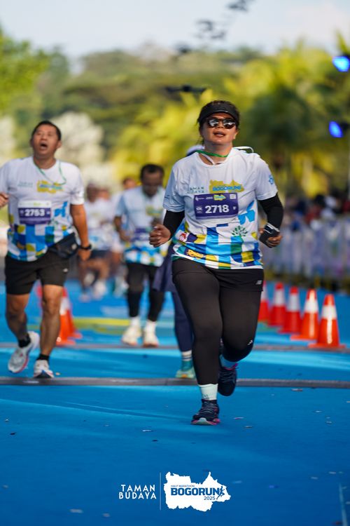 Race photo from Taman Budaya x BOGORUN 2025