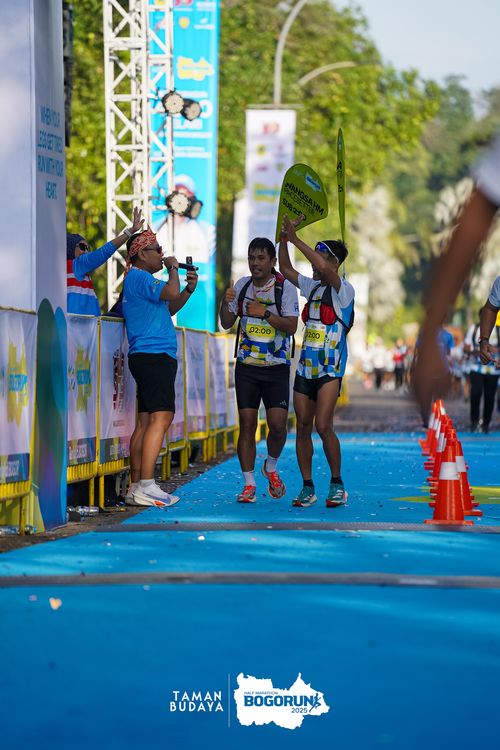 Race photo from Taman Budaya x BOGORUN 2025