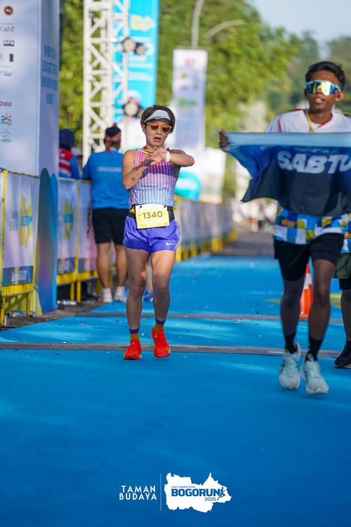 Race photo from Taman Budaya x BOGORUN 2025