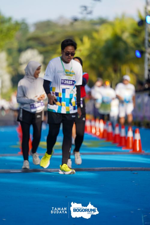 Race photo from Taman Budaya x BOGORUN 2025