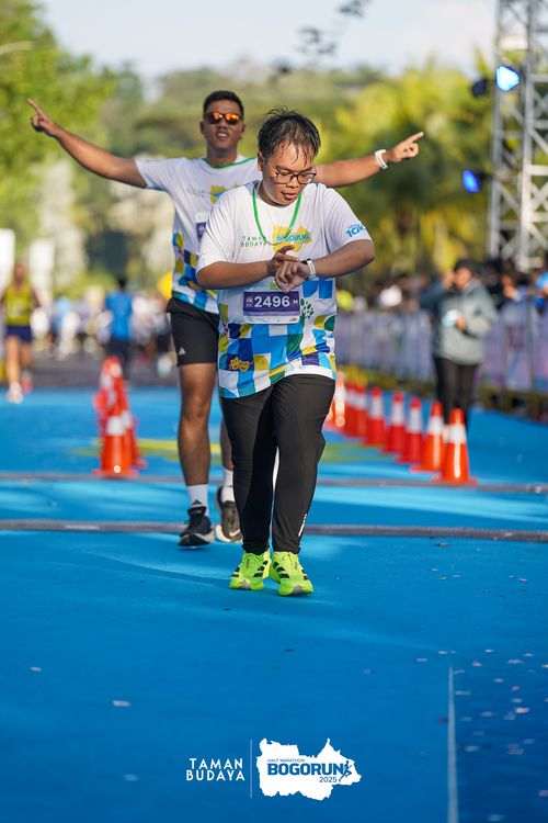 Race photo from Taman Budaya x BOGORUN 2025