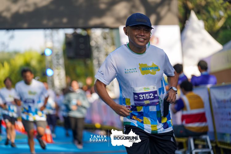 Race photo from Taman Budaya x BOGORUN 2025