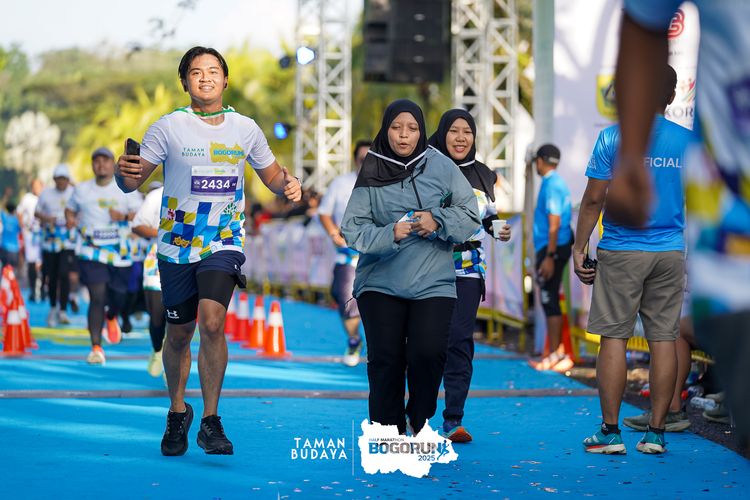 Race photo from Taman Budaya x BOGORUN 2025