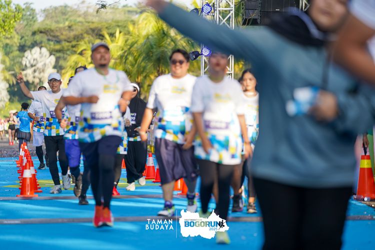 Race photo from Taman Budaya x BOGORUN 2025