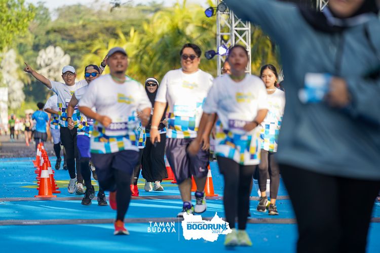 Race photo from Taman Budaya x BOGORUN 2025