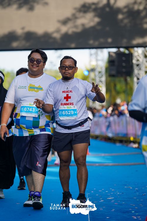 Race photo from Taman Budaya x BOGORUN 2025