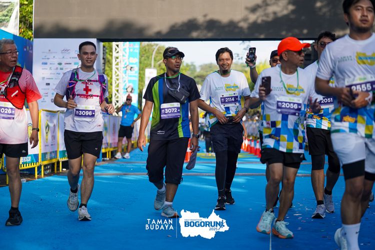 Race photo from Taman Budaya x BOGORUN 2025
