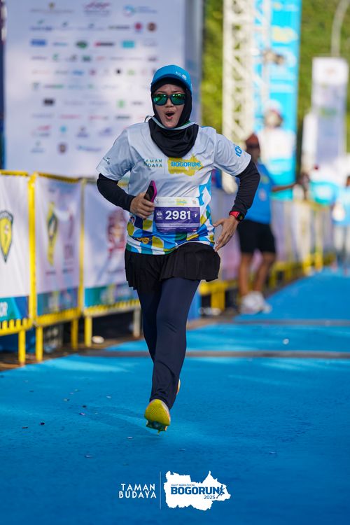 Race photo from Taman Budaya x BOGORUN 2025