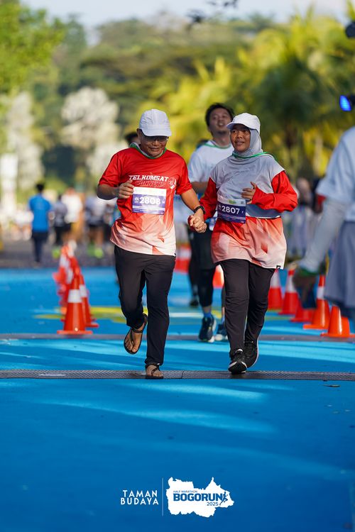 Race photo from Taman Budaya x BOGORUN 2025