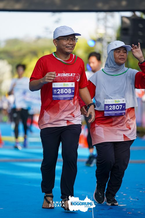 Race photo from Taman Budaya x BOGORUN 2025
