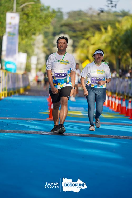 Race photo from Taman Budaya x BOGORUN 2025