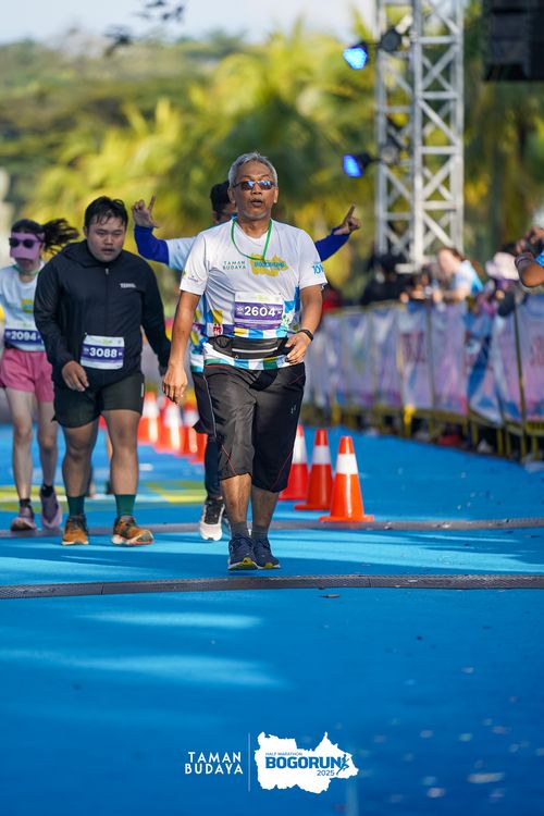 Race photo from Taman Budaya x BOGORUN 2025