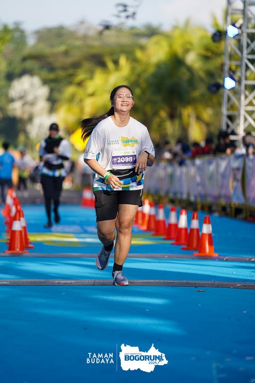 Race photo from Taman Budaya x BOGORUN 2025