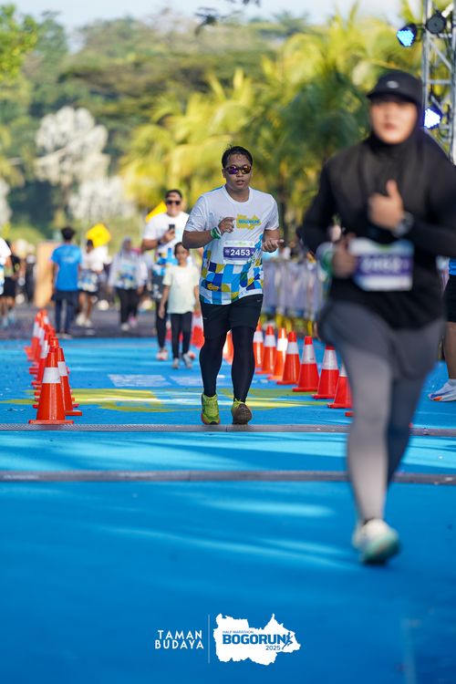Race photo from Taman Budaya x BOGORUN 2025