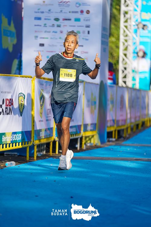 Race photo from Taman Budaya x BOGORUN 2025
