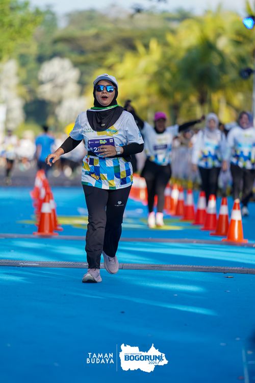 Race photo from Taman Budaya x BOGORUN 2025