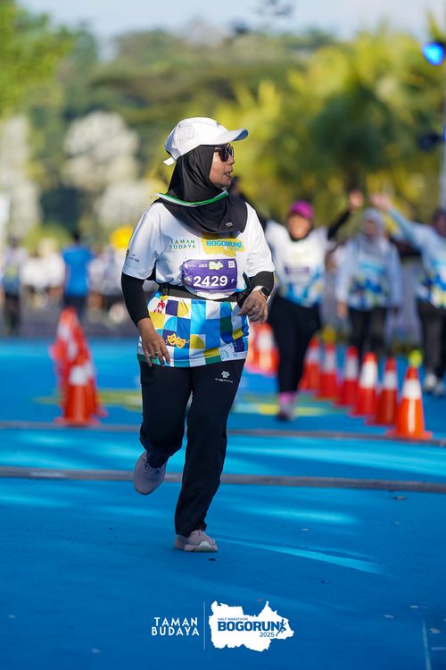 Race photo from Taman Budaya x BOGORUN 2025