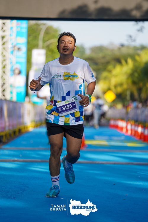 Race photo from Taman Budaya x BOGORUN 2025