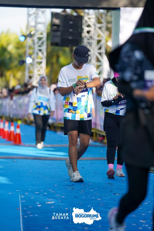 Race photo from Taman Budaya x BOGORUN 2025