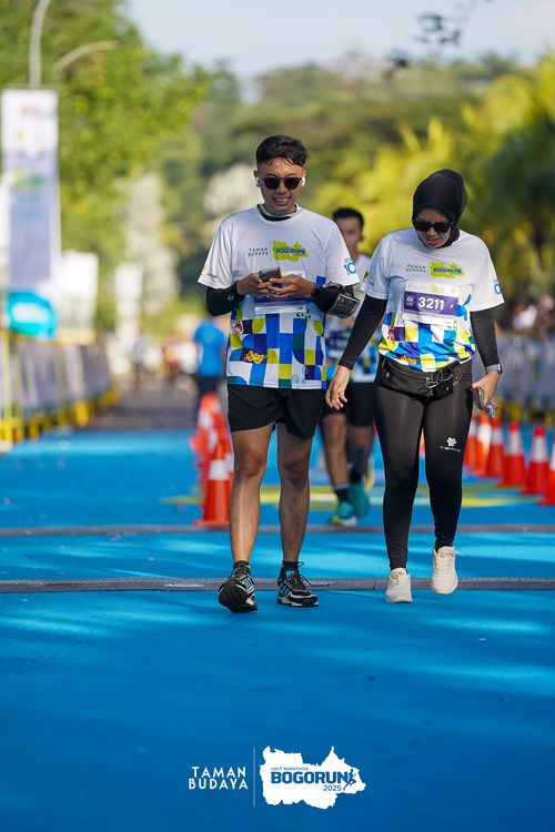 Race photo from Taman Budaya x BOGORUN 2025