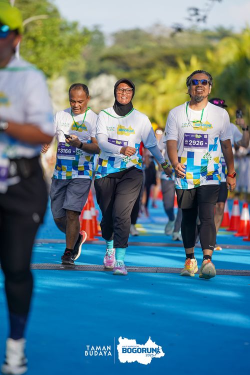 Race photo from Taman Budaya x BOGORUN 2025