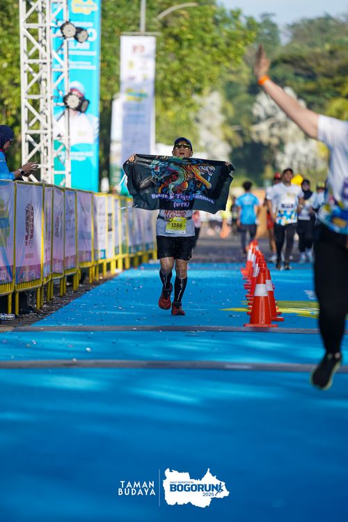 Race photo from Taman Budaya x BOGORUN 2025