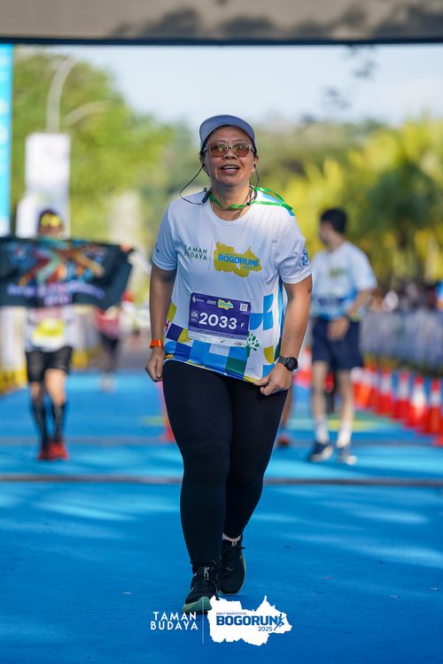 Race photo from Taman Budaya x BOGORUN 2025