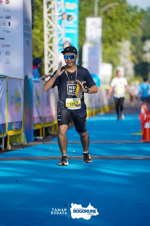 Race photo from Taman Budaya x BOGORUN 2025