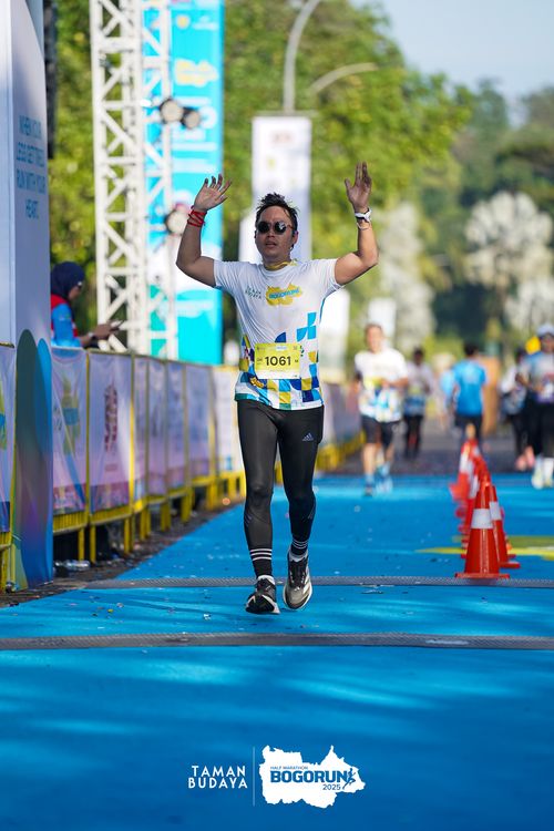 Race photo from Taman Budaya x BOGORUN 2025