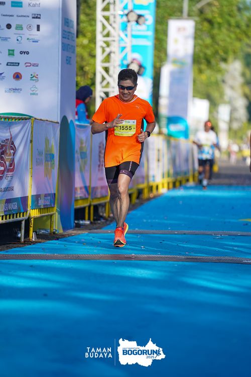 Race photo from Taman Budaya x BOGORUN 2025