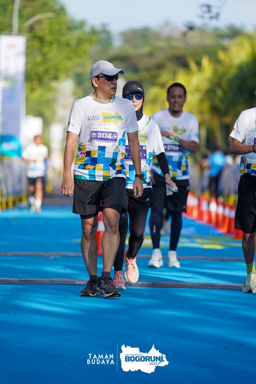 Race photo from Taman Budaya x BOGORUN 2025