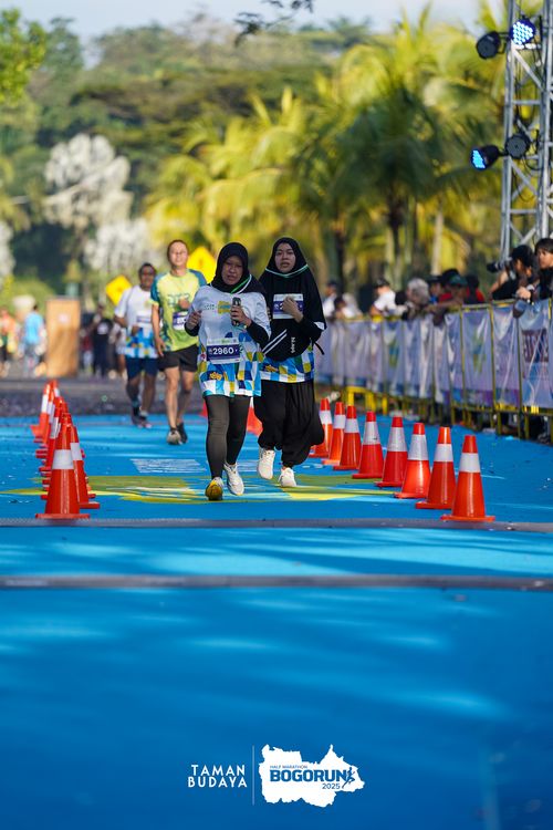 Race photo from Taman Budaya x BOGORUN 2025