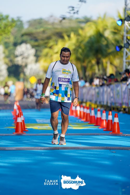 Race photo from Taman Budaya x BOGORUN 2025