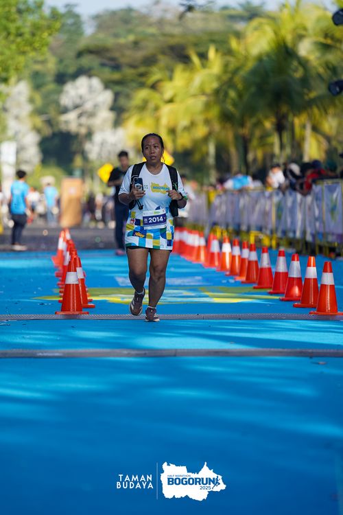 Race photo from Taman Budaya x BOGORUN 2025