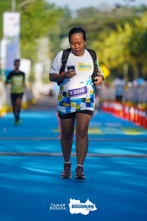 Race photo from Taman Budaya x BOGORUN 2025