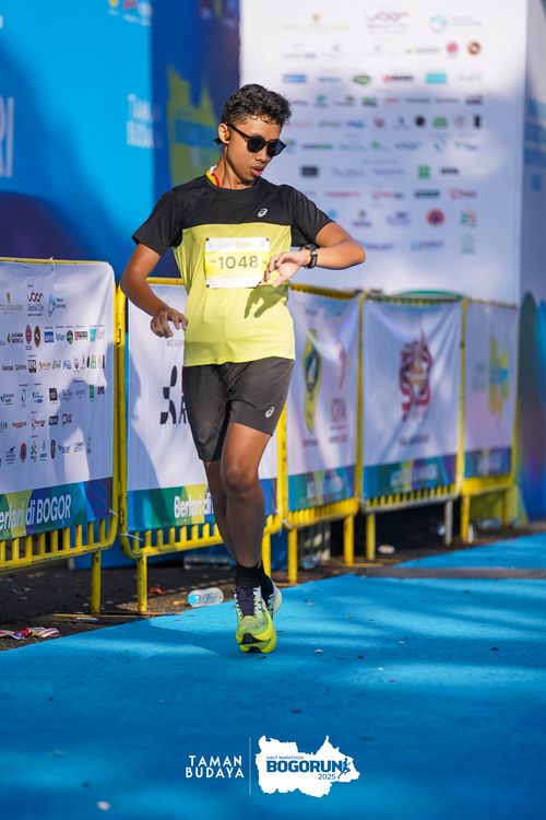 Race photo from Taman Budaya x BOGORUN 2025