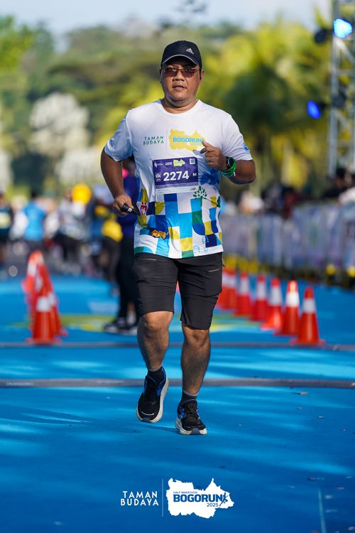 Race photo from Taman Budaya x BOGORUN 2025
