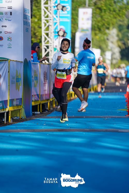 Race photo from Taman Budaya x BOGORUN 2025
