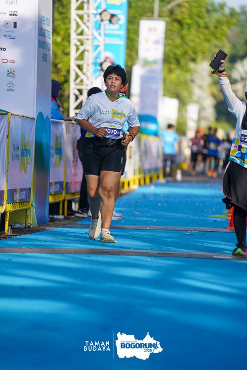 Race photo from Taman Budaya x BOGORUN 2025