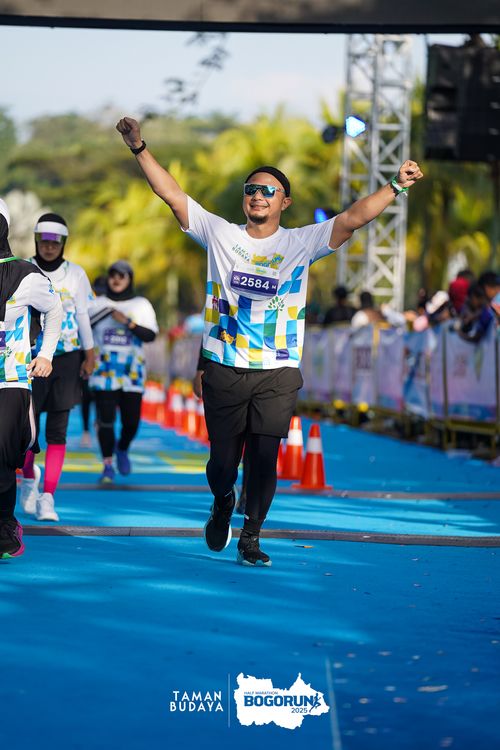Race photo from Taman Budaya x BOGORUN 2025