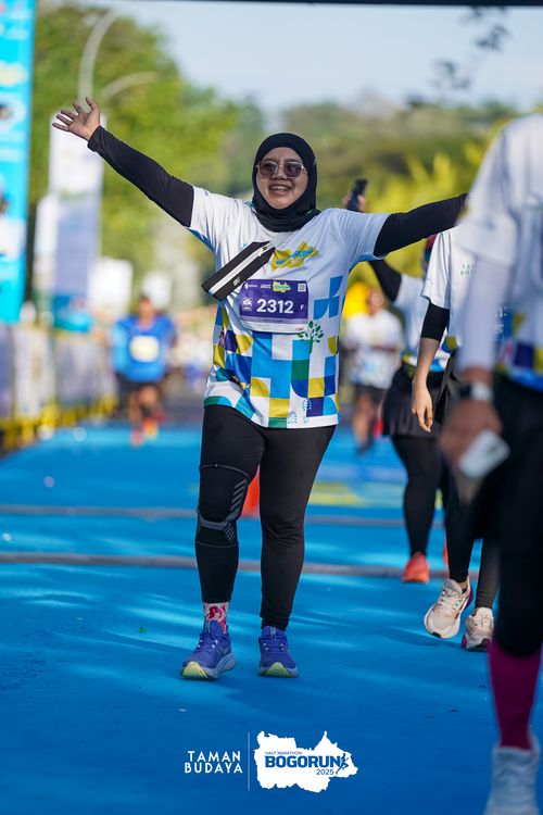 Race photo from Taman Budaya x BOGORUN 2025