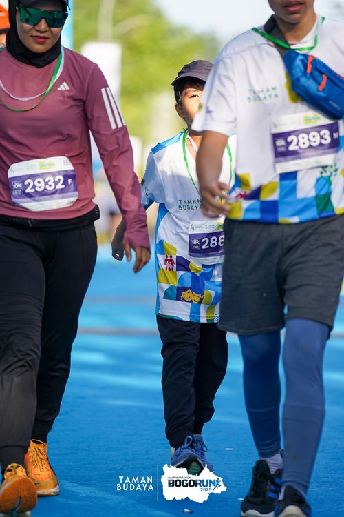 Race photo from Taman Budaya x BOGORUN 2025