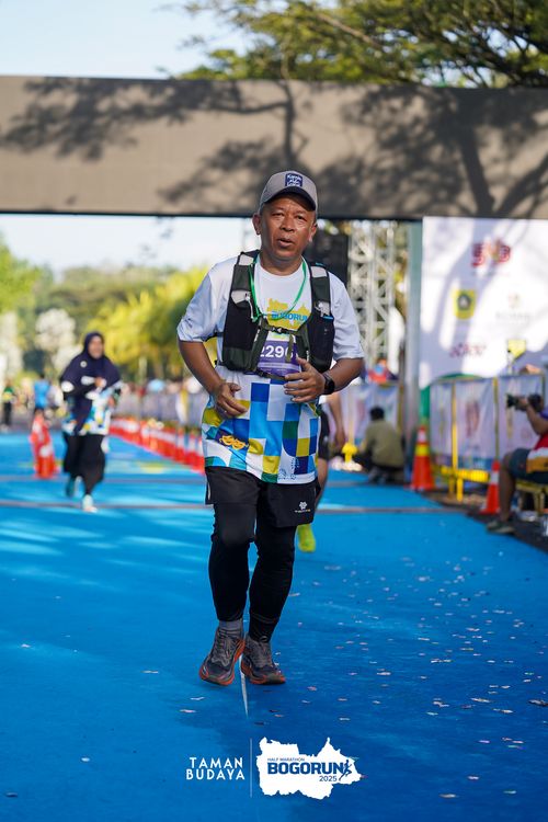 Race photo from Taman Budaya x BOGORUN 2025