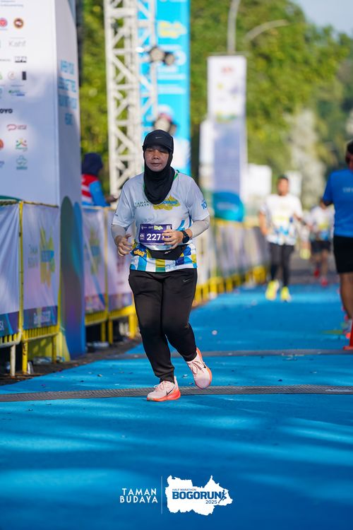 Race photo from Taman Budaya x BOGORUN 2025