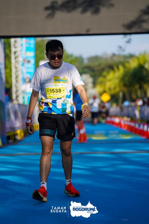 Race photo from Taman Budaya x BOGORUN 2025