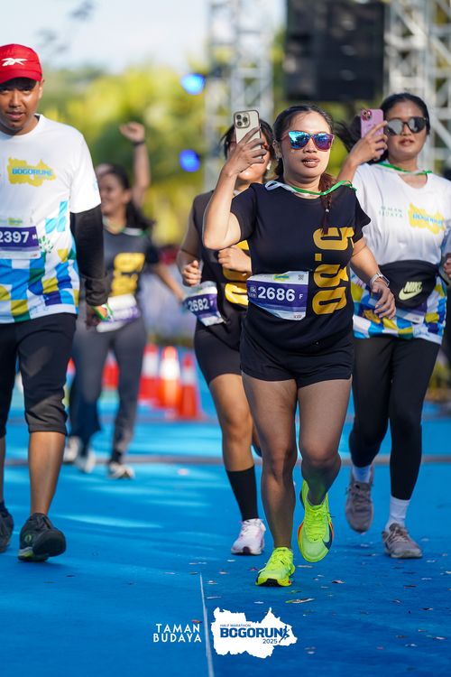 Race photo from Taman Budaya x BOGORUN 2025